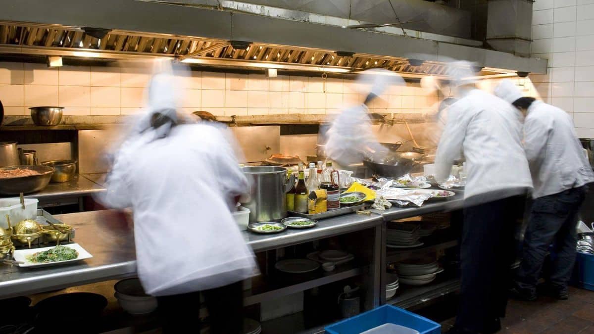 Qué significa Rush en la cocina
